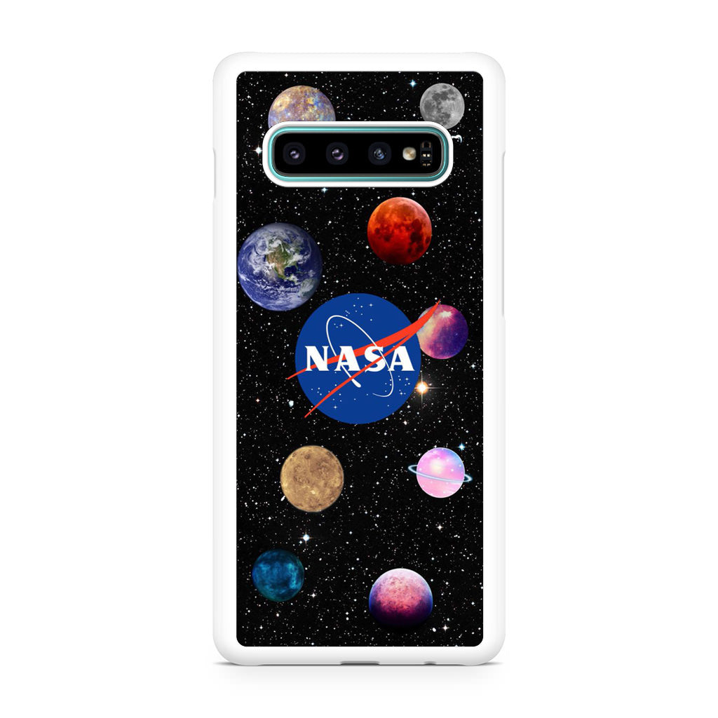 NASA Planets Galaxy S10 Plus Case