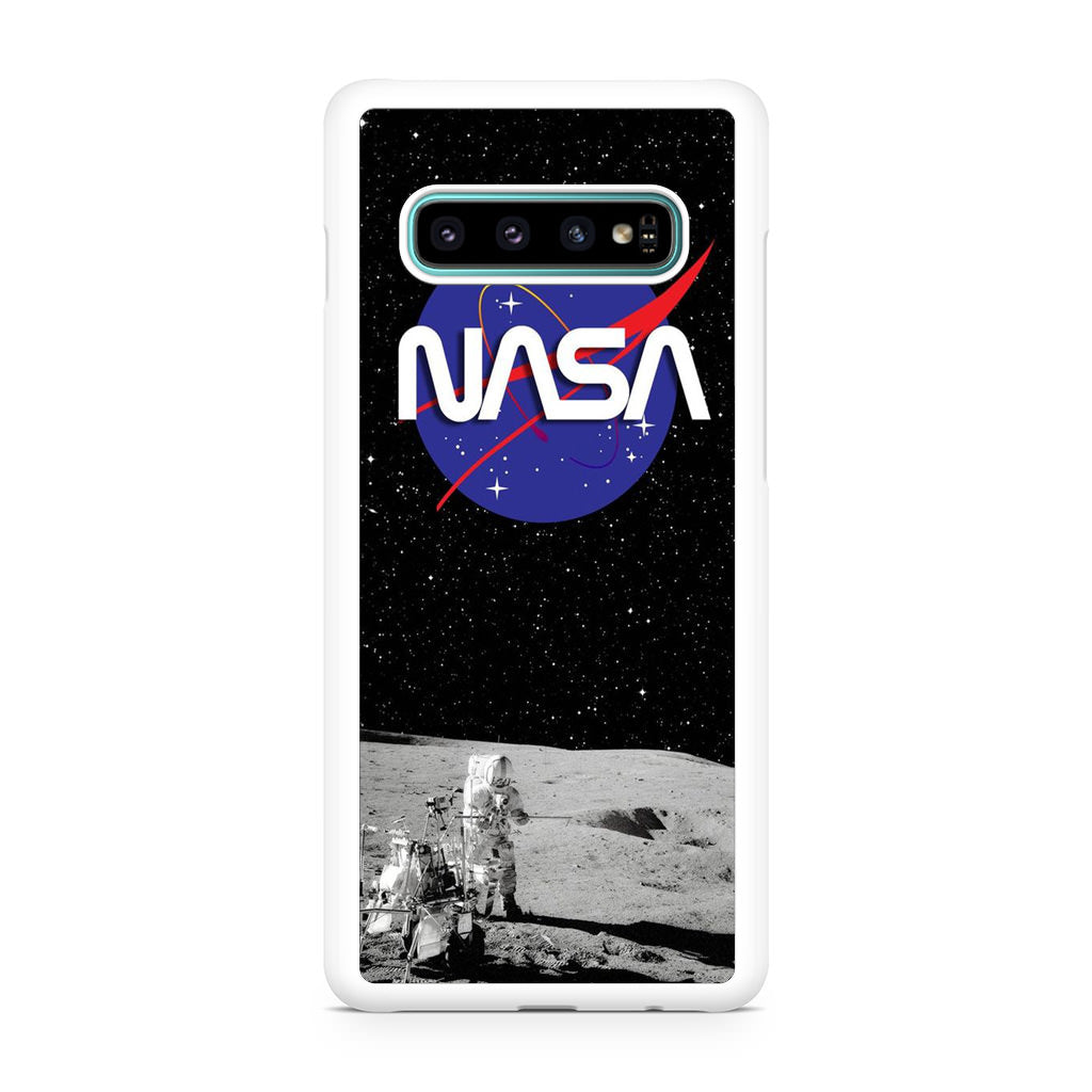 NASA To The Moon Galaxy S10 Plus Case