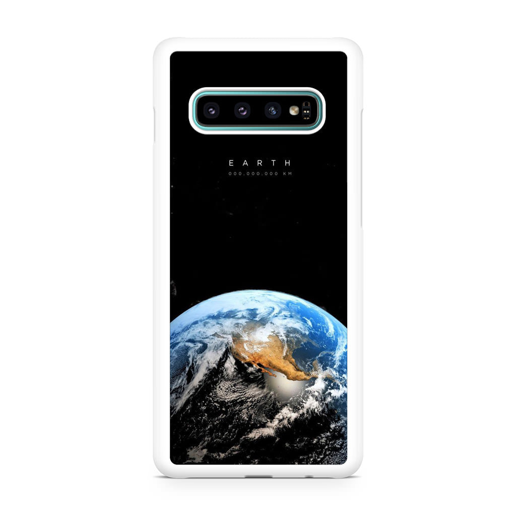 Planet Earth Galaxy S10 Plus Case