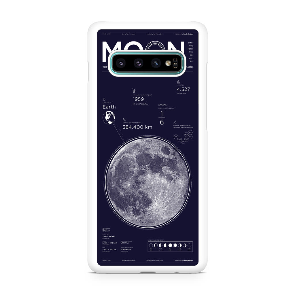 The Moon Galaxy S10 Plus Case