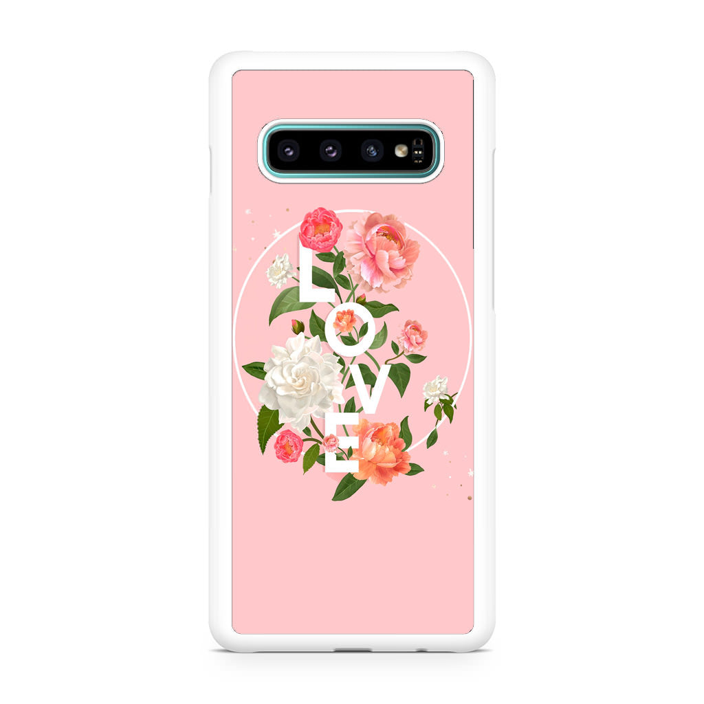 The Word Love Galaxy S10 Case