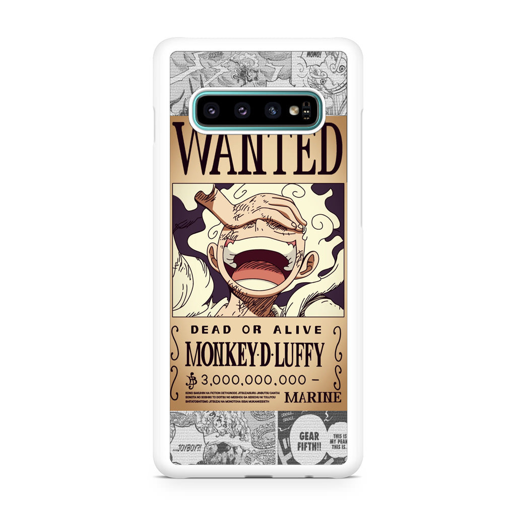 Gear 5 Wanted Poster Galaxy S10 Plus Case