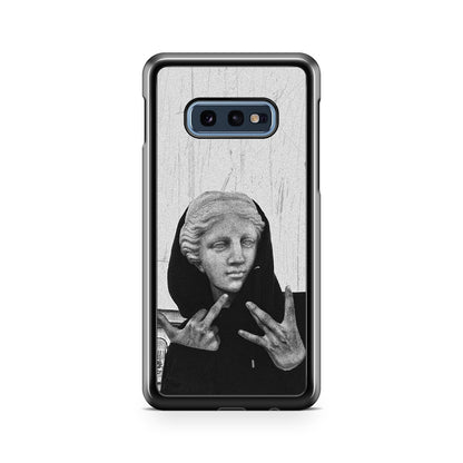 Greek Statue Wearing Hoodie Galaxy S10e Case