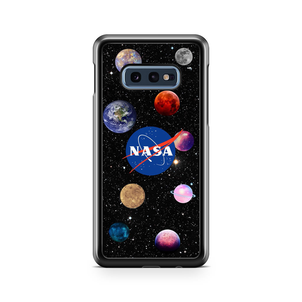 NASA Planets Galaxy S10e Case