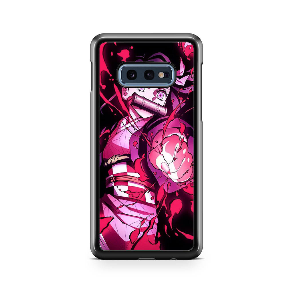 Nezuko Blood Demon Art Galaxy S10e Case