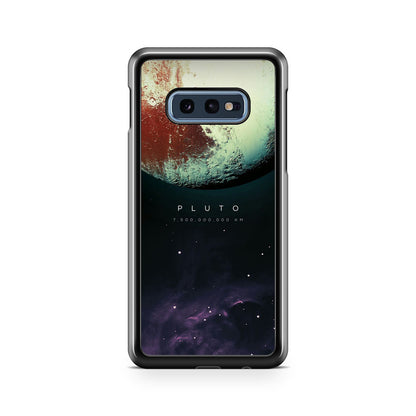 Planet Pluto Galaxy S10e Case