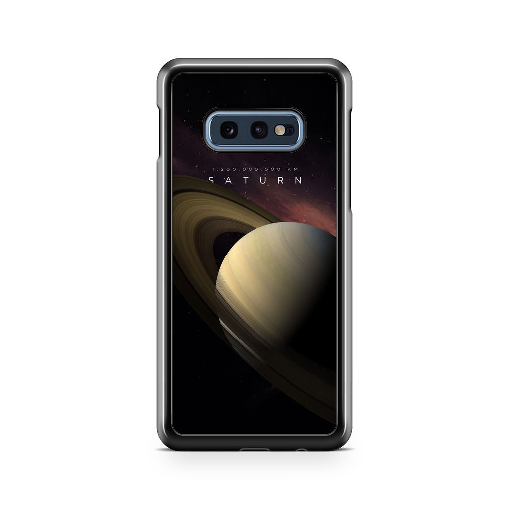 Planet Saturn Galaxy S10e Case