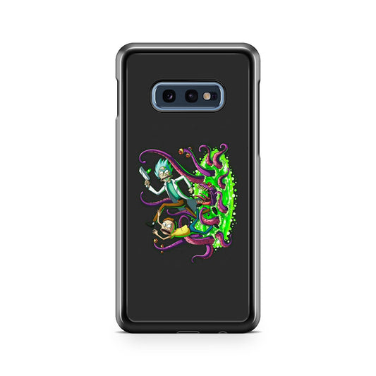 Rick And Morty Pass Through The Portal Galaxy S10e Case