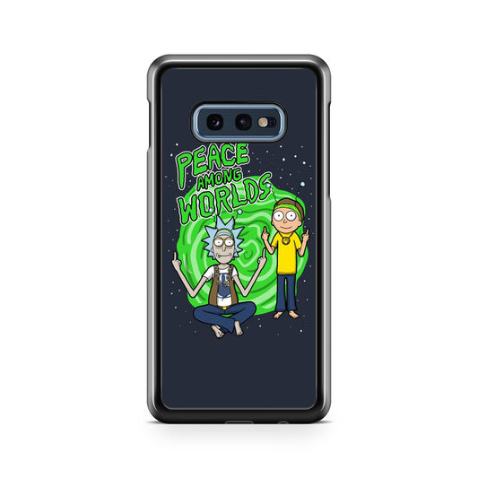 Rick And Morty Peace Among Worlds Galaxy S10e Case