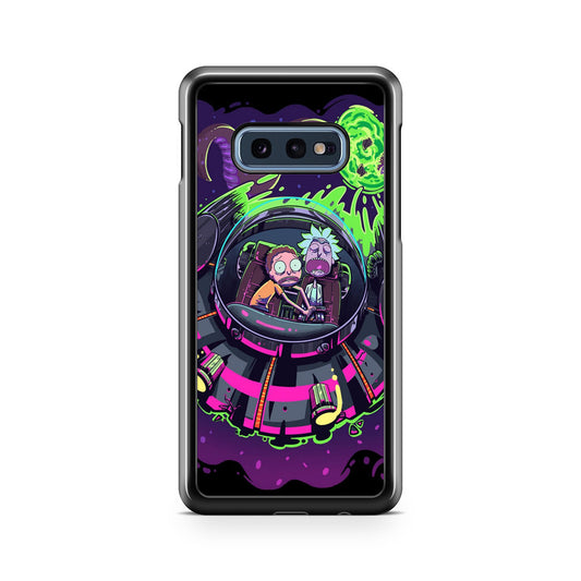 Rick And Morty Spaceship Galaxy S10e Case