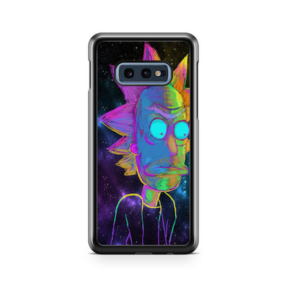 Rick Colorful Crayon Space Galaxy S10e Case