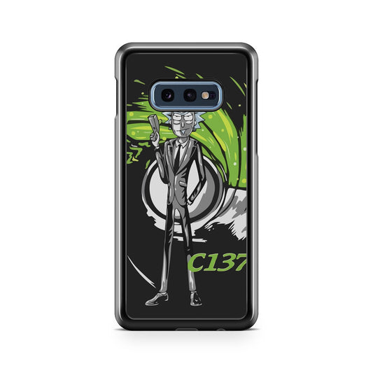 Rick Sanchez Agent C137 Galaxy S10e Case