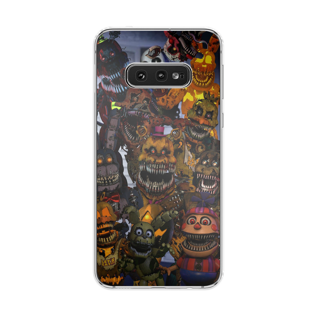 Five Nights at Freddy's Scary Characters Galaxy S10e Case