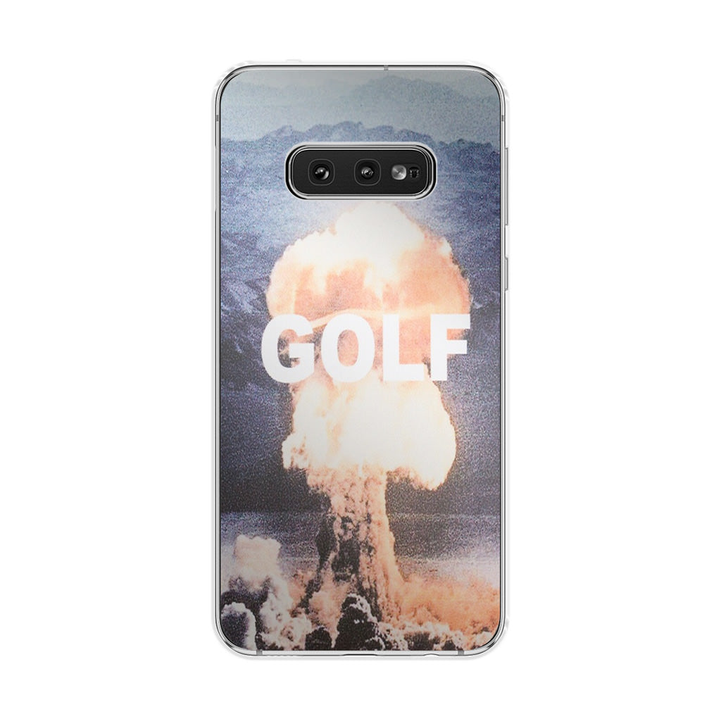 GOLF Nuke Galaxy S10e Case