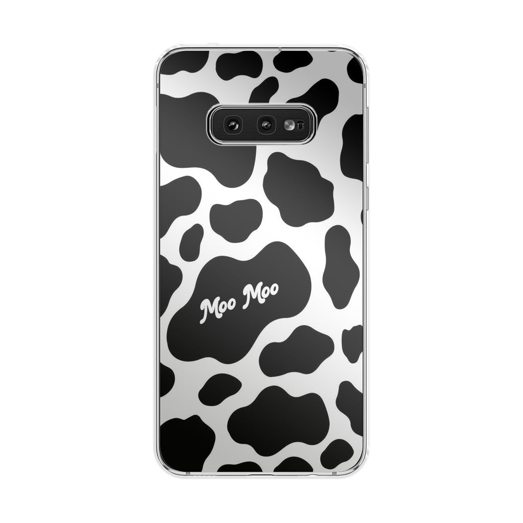 Moo Moo Pattern Galaxy S10e Case