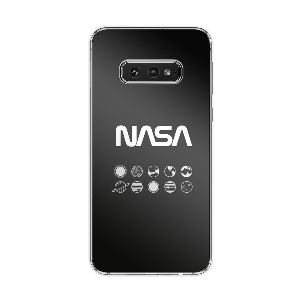 NASA Minimalist Galaxy S10e Case