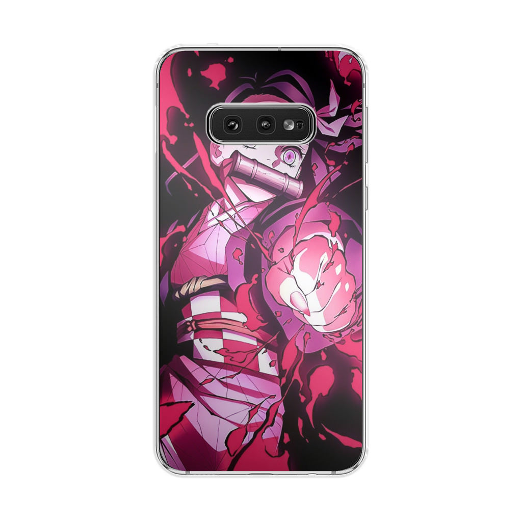 Nezuk0 Blood Demon Art Galaxy S10e Case