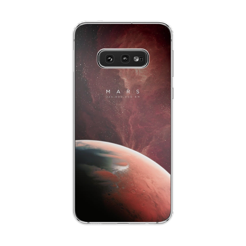 Planet Mars Galaxy S10e Case