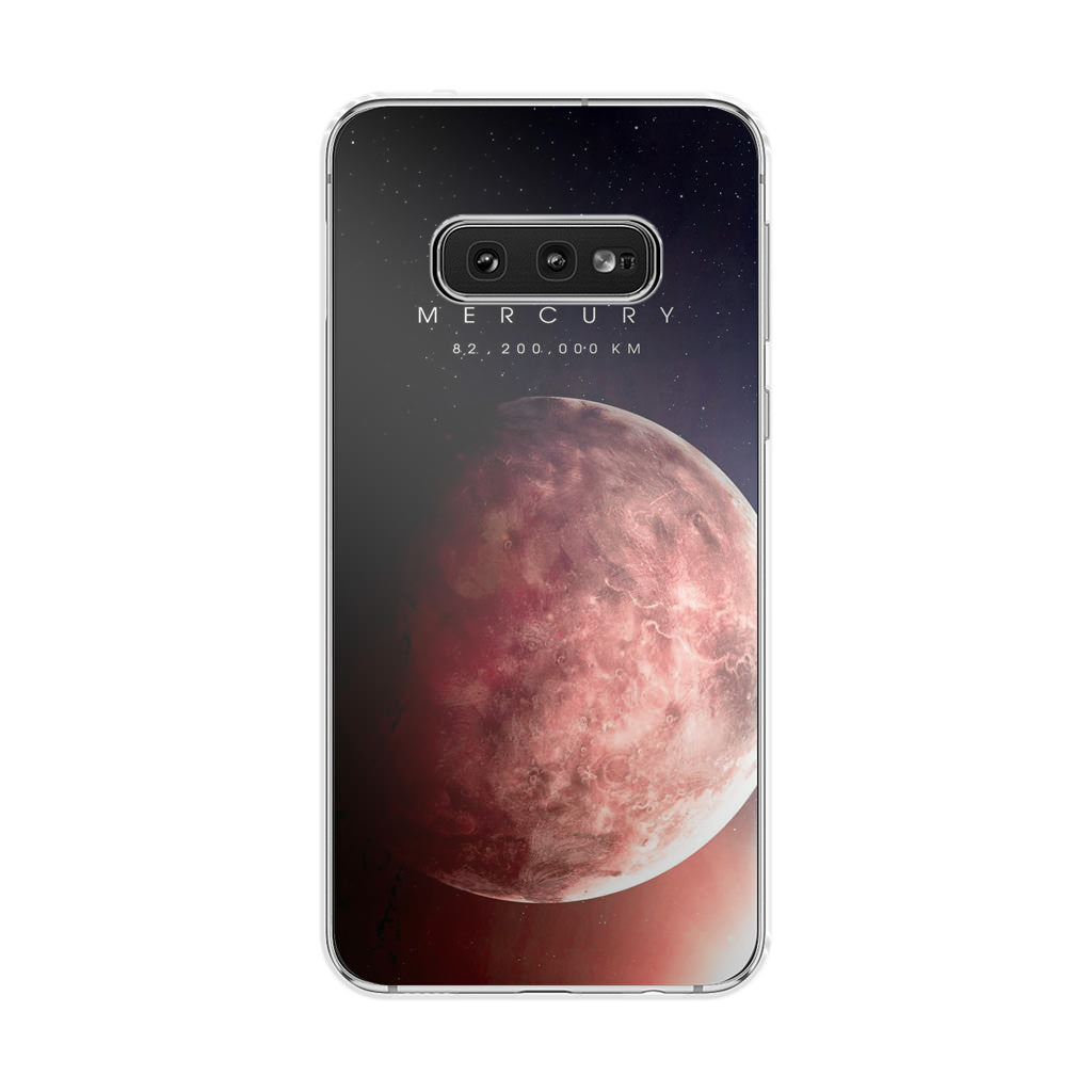 Planet Mercury Galaxy S10e Case