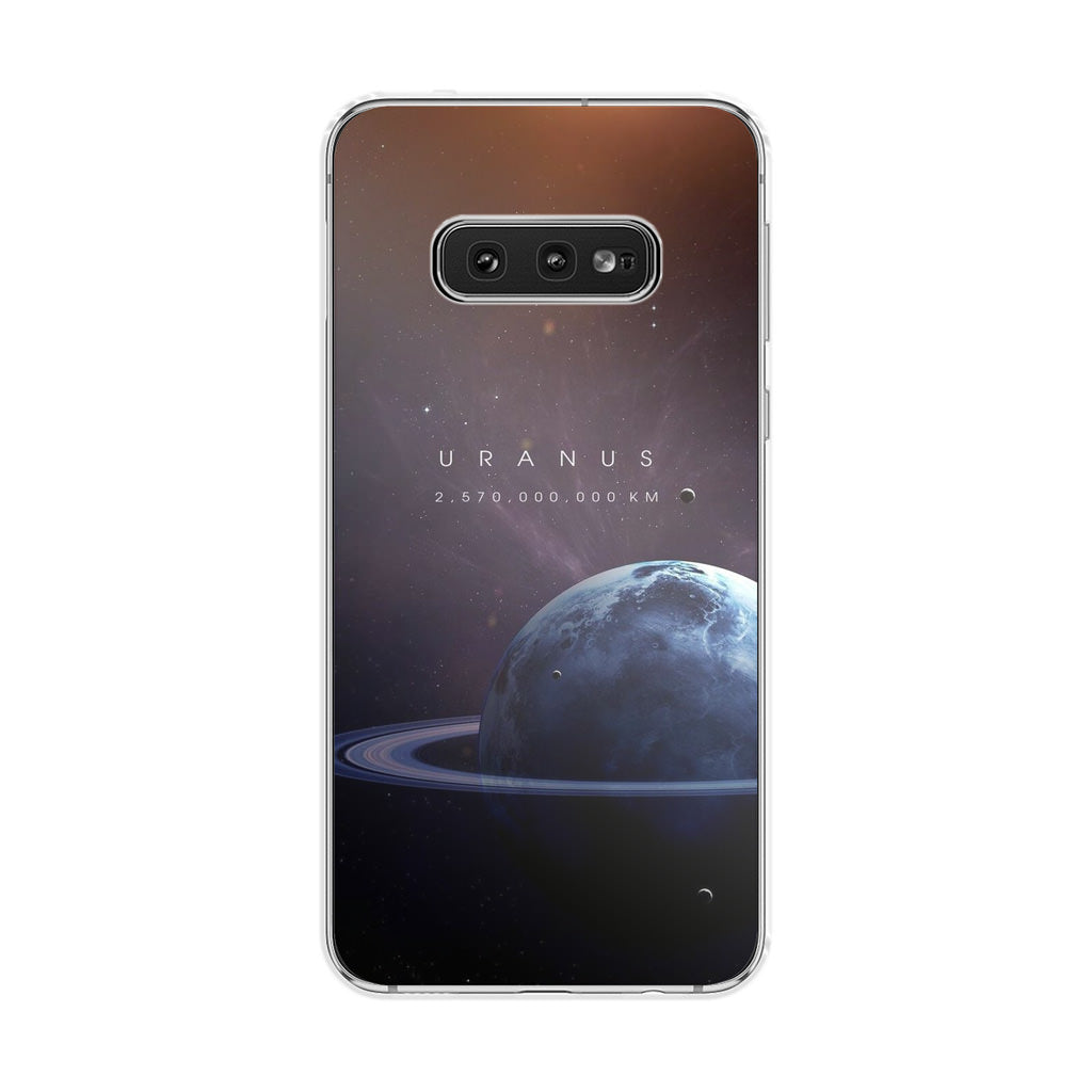 Planet Uranus Galaxy S10e Case