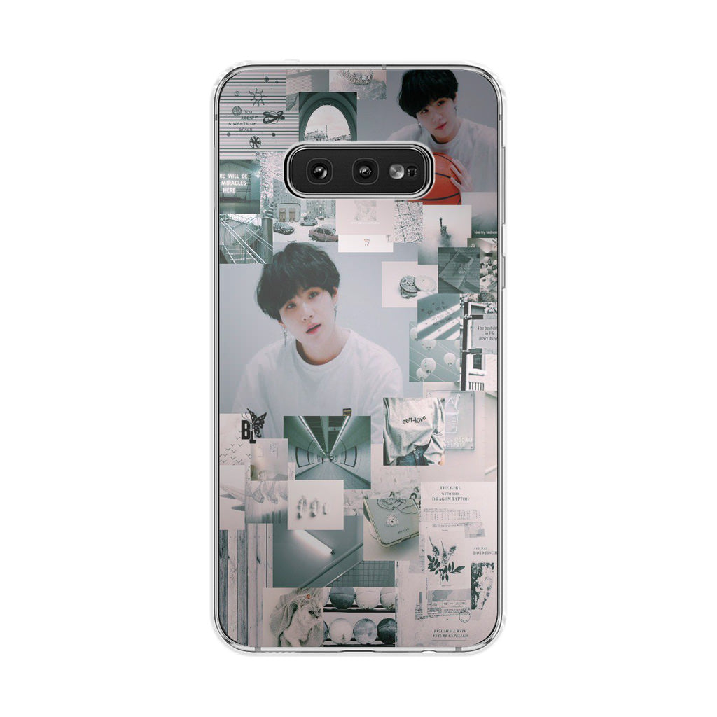 Suga College Wallpaper Galaxy S10e Case