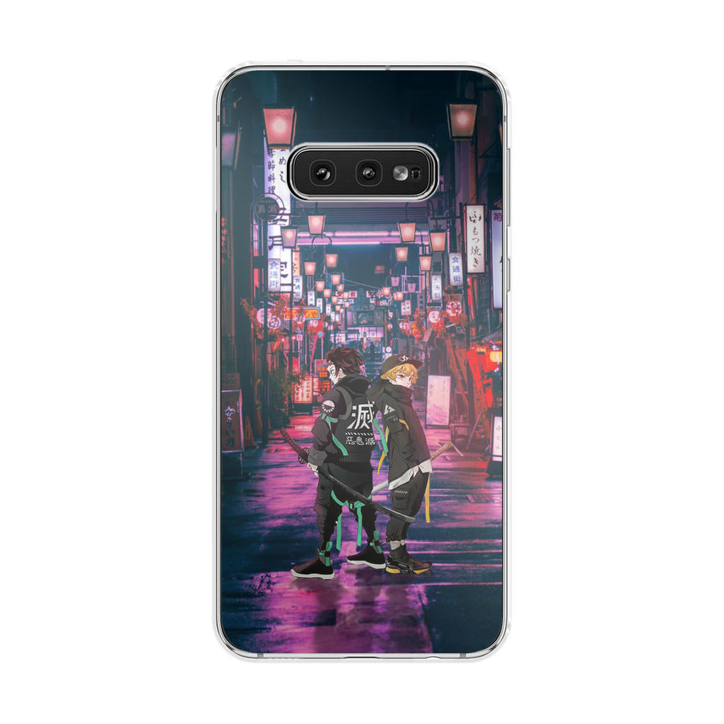 Tanjir0 And Zenittsu in Style Galaxy S10e Case