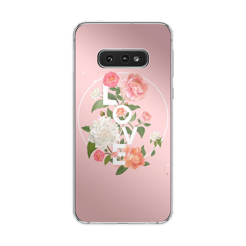 The Word Love Galaxy S10e Case