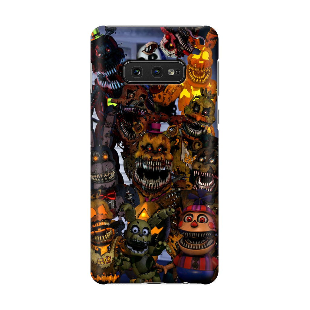 Five Nights at Freddy's Scary Characters Galaxy S10e Case