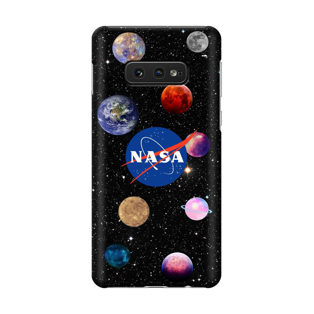 NASA Planets Galaxy S10e Case