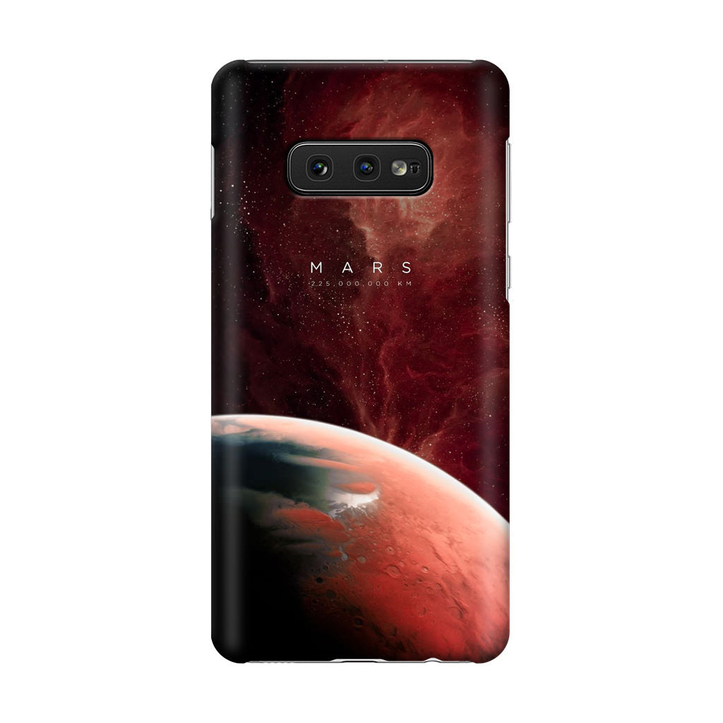 Planet Mars Galaxy S10e Case