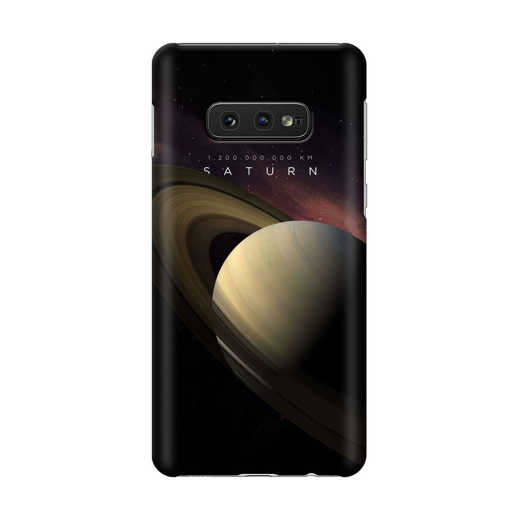 Planet Saturn Galaxy S10e Case