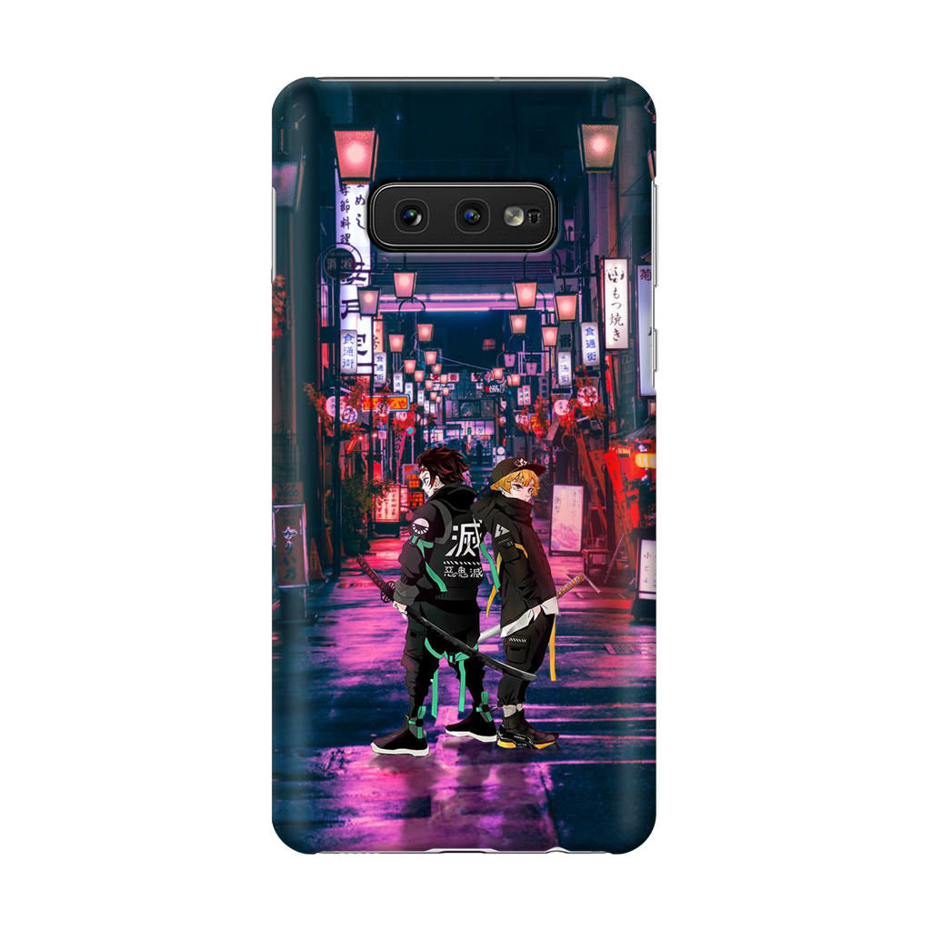 Tanjir0 And Zenittsu in Style Galaxy S10e Case