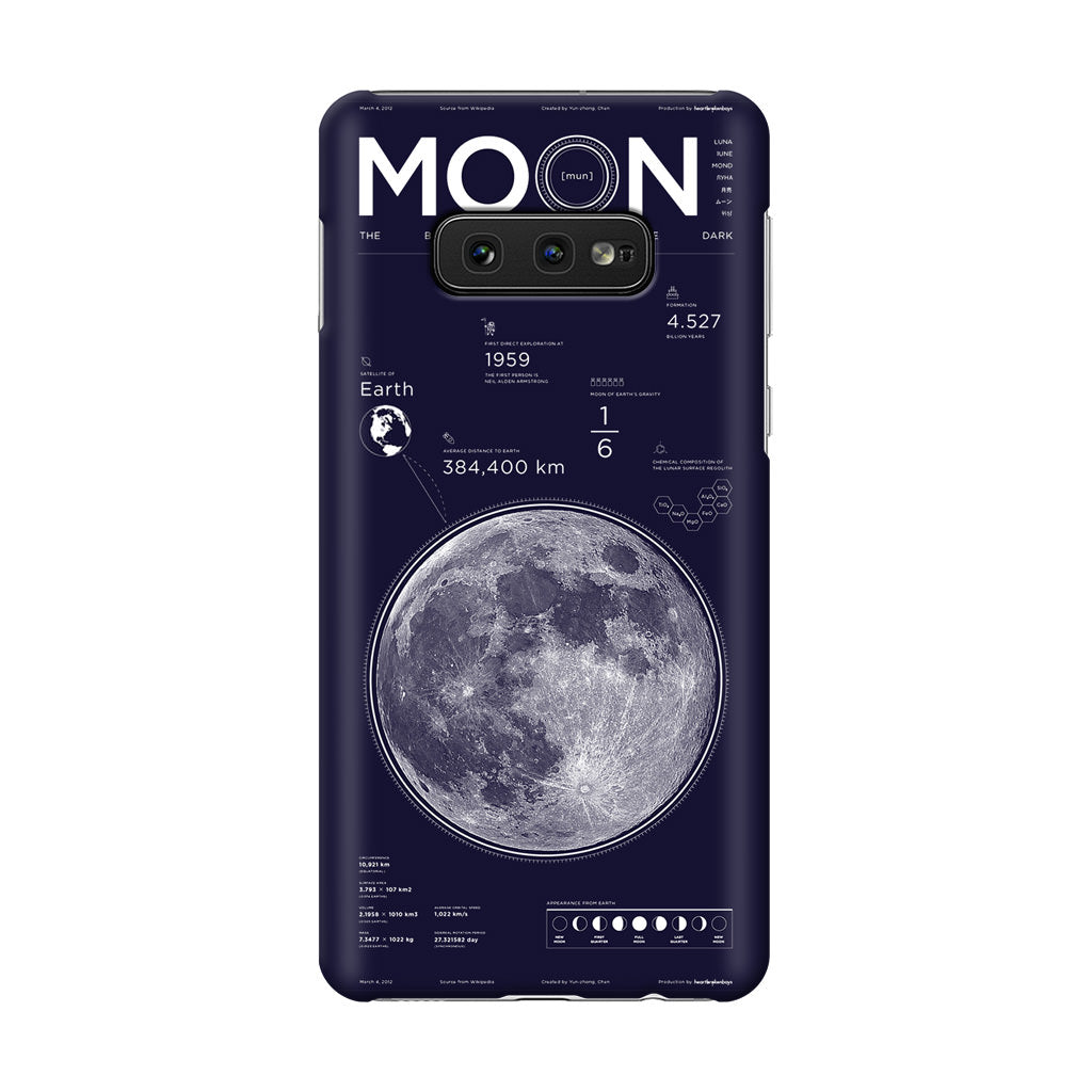 The Moon Galaxy S10e Case