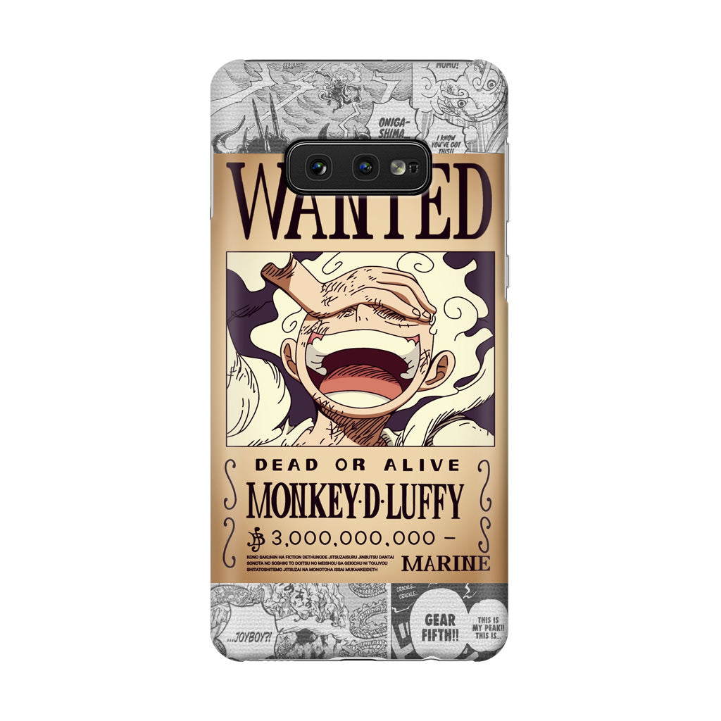 Gear 5 Wanted Poster Galaxy S10e Case