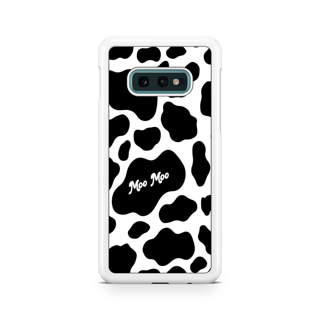 Moo Moo Pattern Galaxy S10e Case