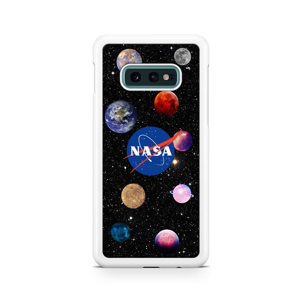 NASA Planets Galaxy S10e Case