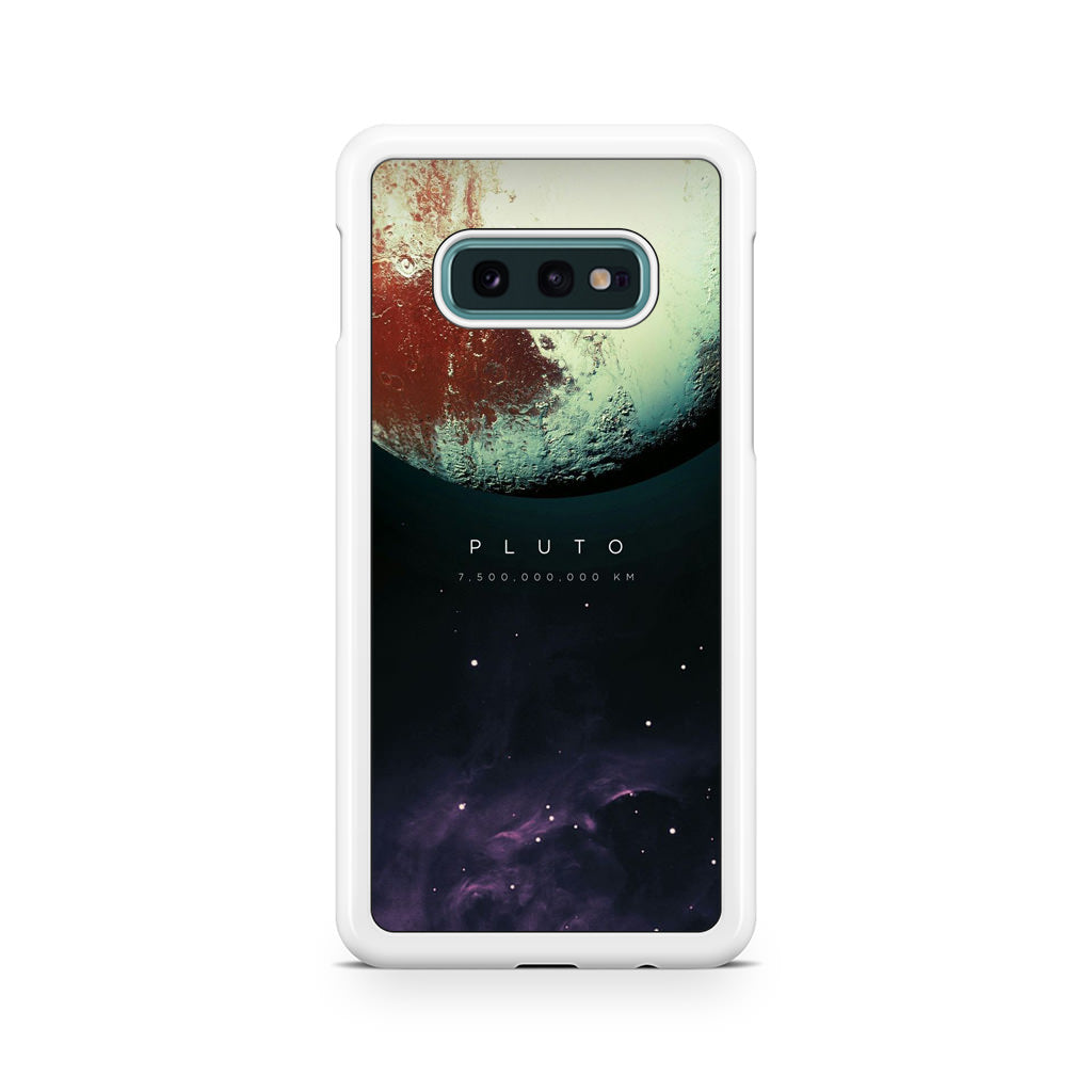 Planet Pluto Galaxy S10e Case