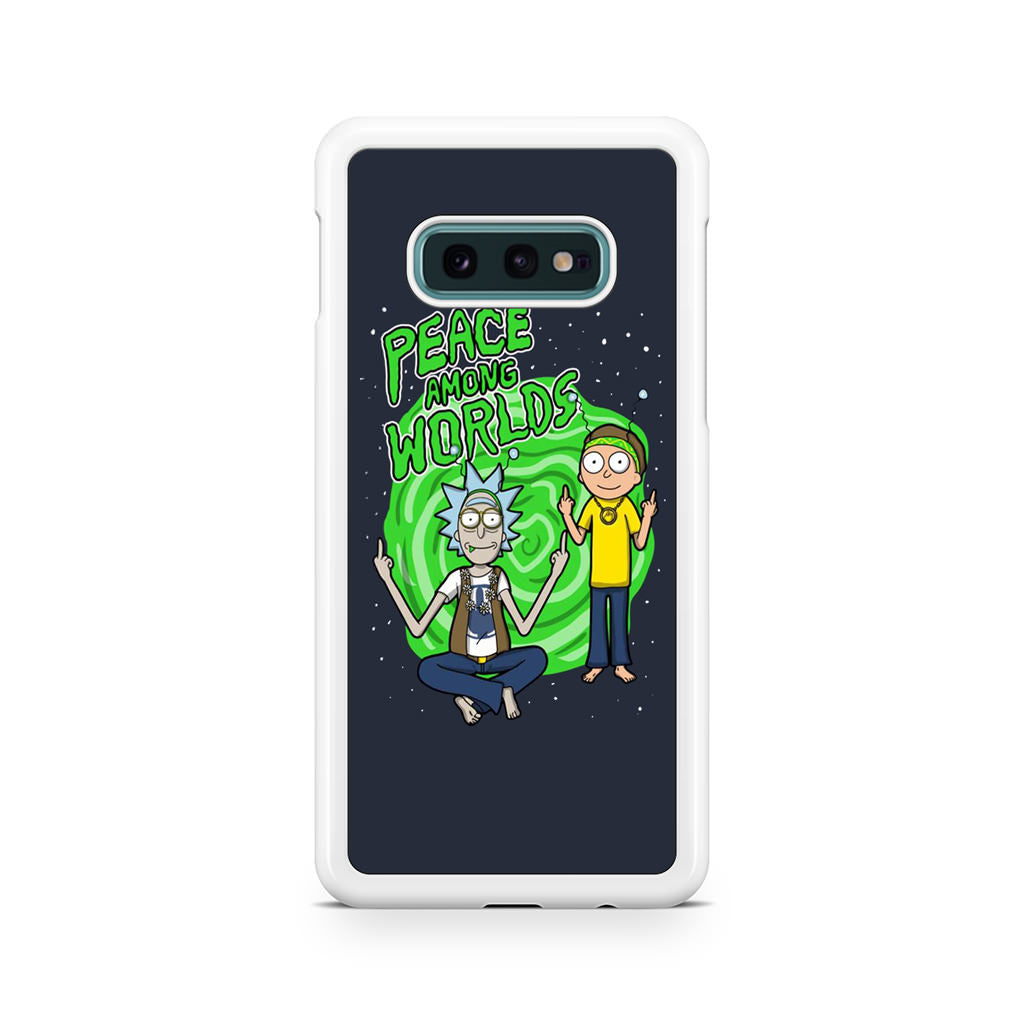 Rick And Morty Peace Among Worlds Galaxy S10e Case