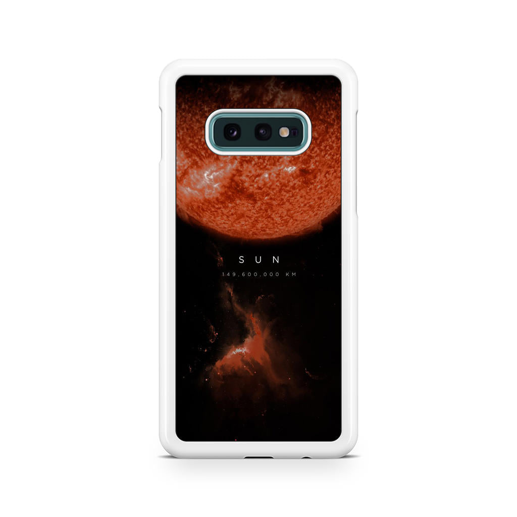 The Sun Galaxy S10e Case