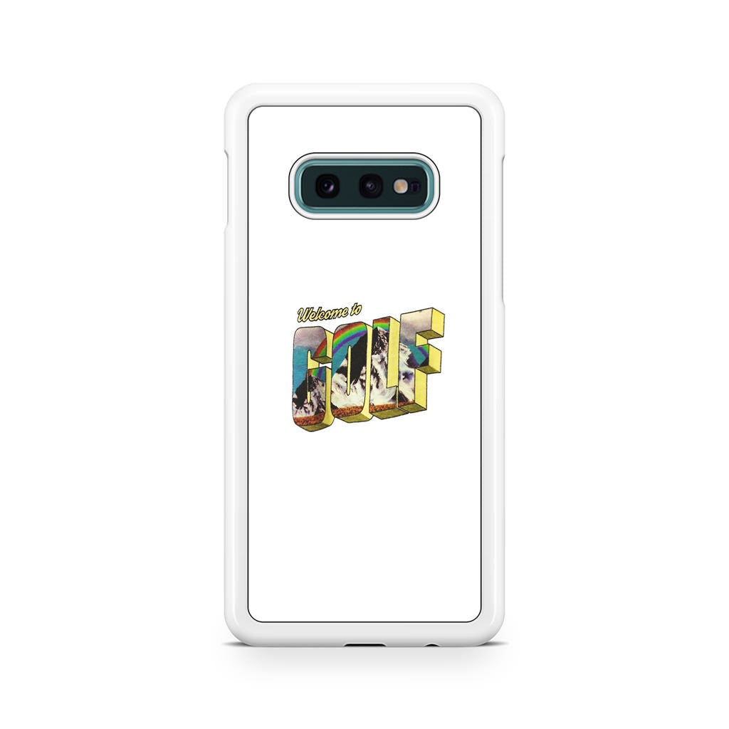 Welcome To GOLF Galaxy S10e Case