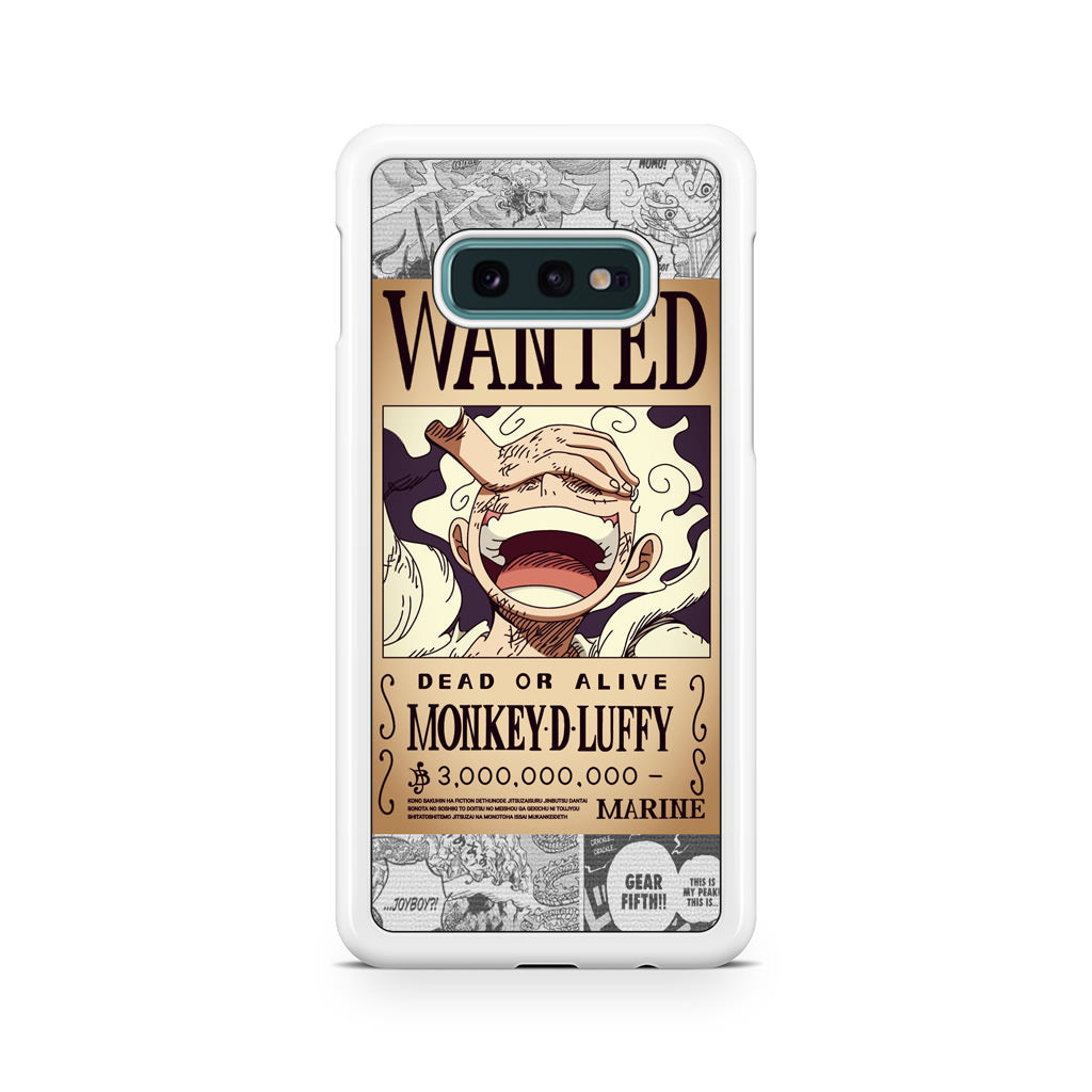 Gear 5 Wanted Poster Galaxy S10e Case