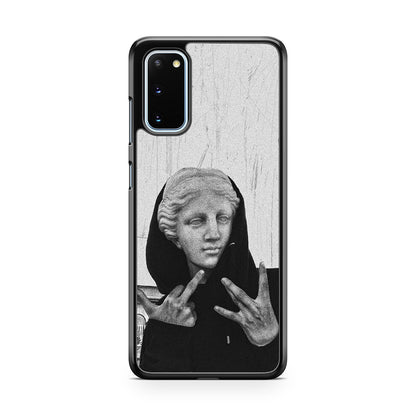 Greek Statue Wearing Hoodie Galaxy S20 Case