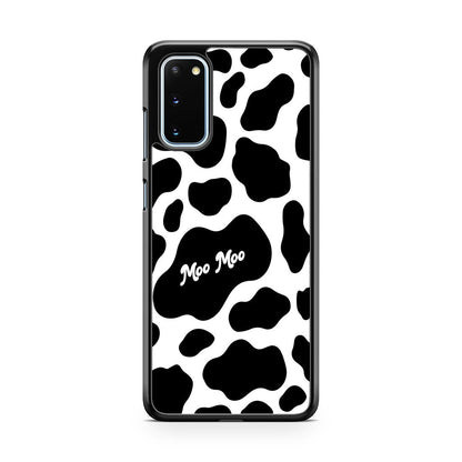 Moo Moo Pattern Galaxy S20 Case