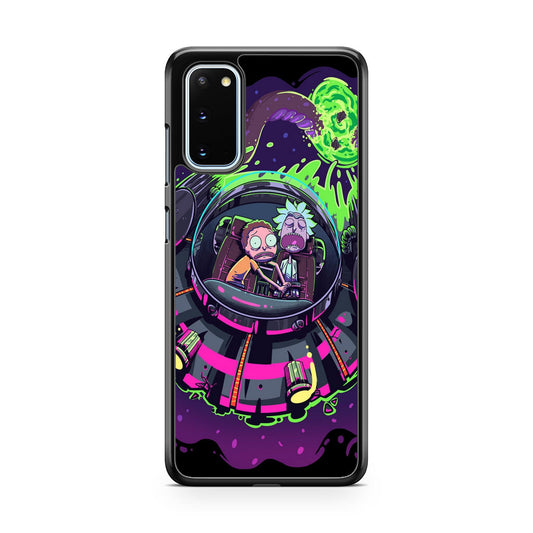 Rick And Morty Spaceship Galaxy S20 Case