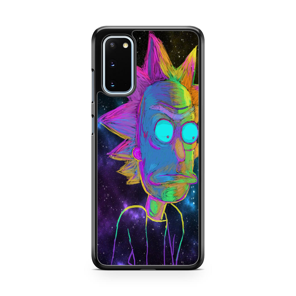 Rick Colorful Crayon Space Galaxy S20 Case