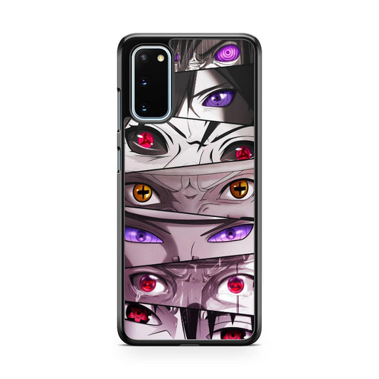 The Powerful Eyes on Naruto Galaxy S20 Case