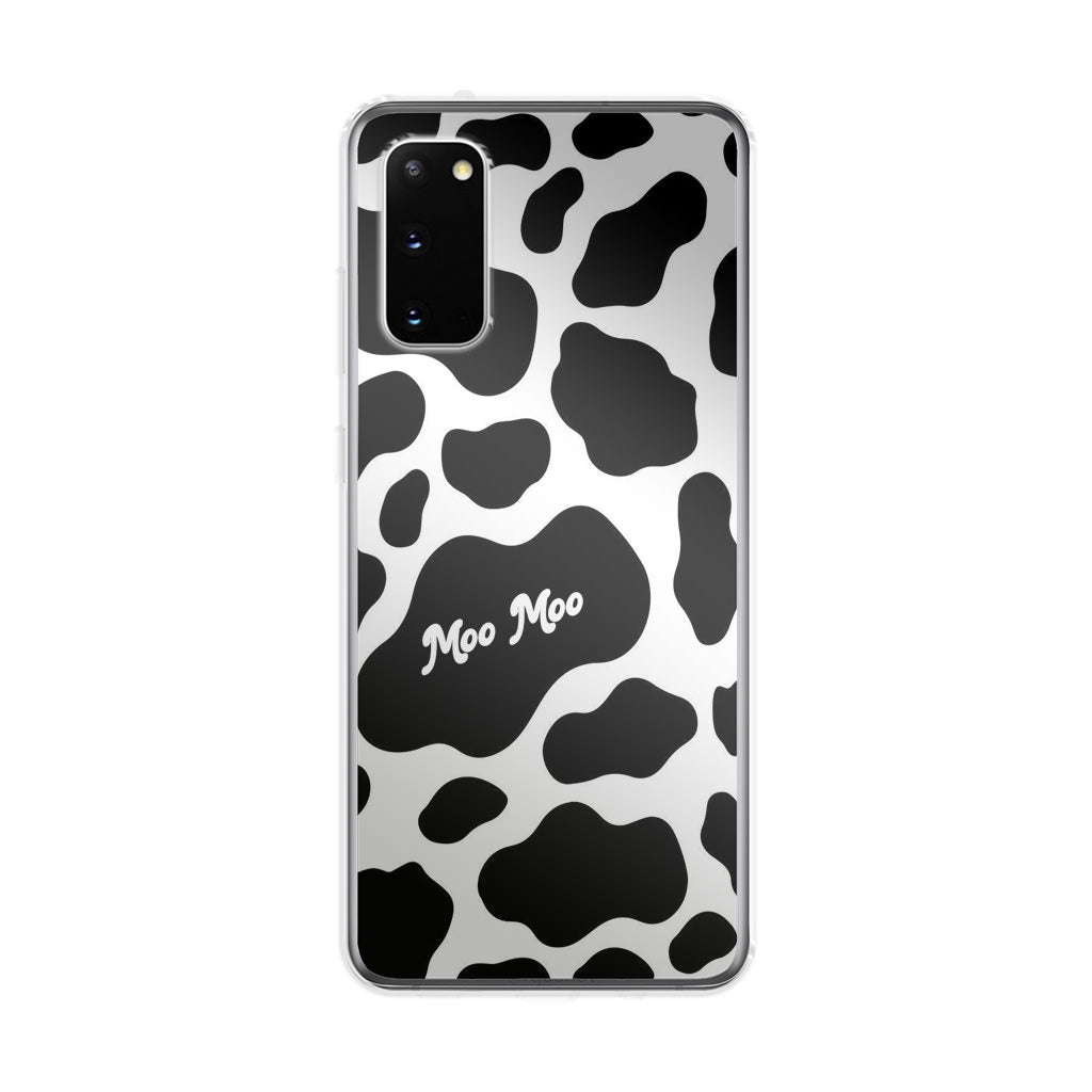 Moo Moo Pattern Galaxy S20 Case