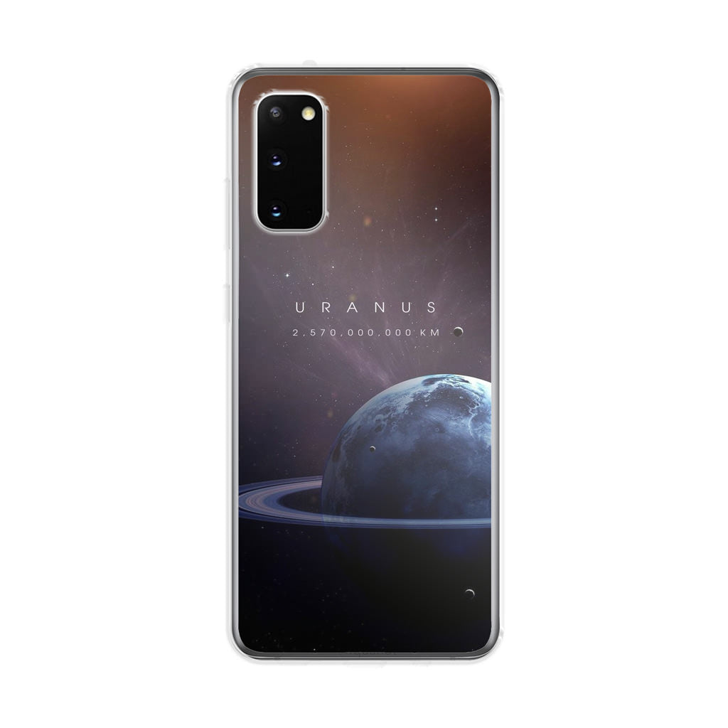 Planet Uranus Galaxy S20 Case