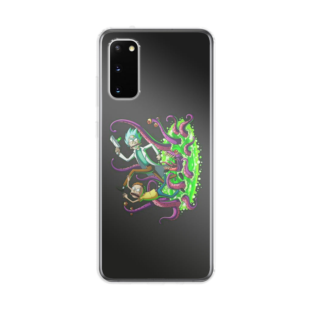 Rick And Morty Pass Through The Portal Galaxy S20 Case