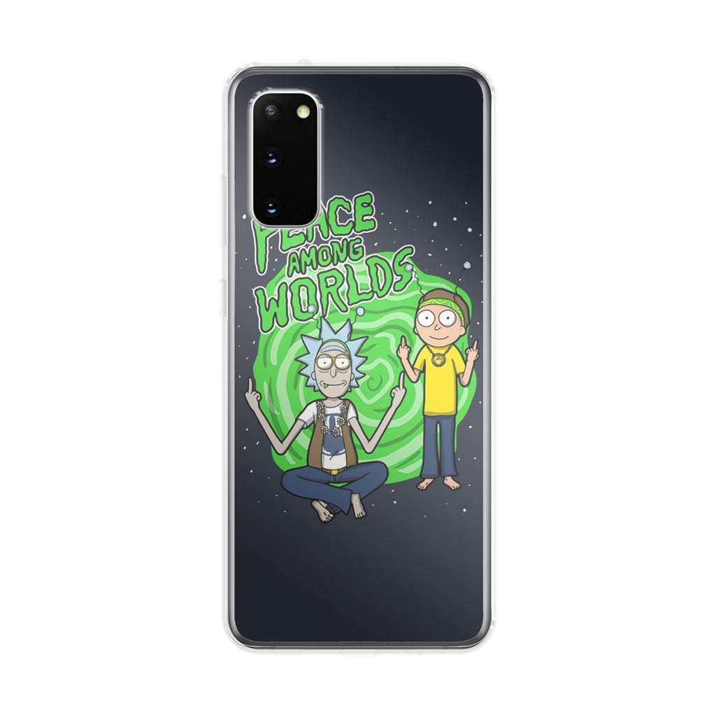 Rick And Morty Peace Among Worlds Galaxy S20 Case